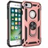 Microsonic Apple iPhone 8 Kılıf Military Ring Holder Rose Gold 1