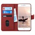Microsonic Apple iPhone 8 Plus Kılıf Fabric Book Wallet Kırmızı 1