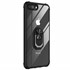 Microsonic Apple iPhone 8 Plus Kılıf Grande Clear Ring Holder Siyah 2