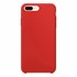 Microsonic Apple iPhone 8 Plus Kılıf Liquid Lansman Silikon Kırmızı 2