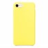 Microsonic Apple iPhone SE 2020 Kılıf Liquid Lansman Silikon Güneş Sarısı 2