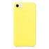 Microsonic Apple iPhone SE 2020 Kılıf Liquid Lansman Silikon Güneş Sarısı 2