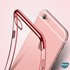 Microsonic Apple iPhone SE 2022 Kılıf Skyfall Transparent Clear Rose Gold 5