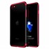 Microsonic Apple iPhone SE 2022 Kılıf Skyfall Transparent Clear Kırmızı 1