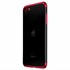 Microsonic Apple iPhone SE 2022 Kılıf Skyfall Transparent Clear Kırmızı 2