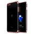 Microsonic Apple iPhone SE 2022 Kılıf Skyfall Transparent Clear Rose Gold 1