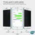 Microsonic Apple iPhone SE 2020 Privacy 5D Gizlilik Filtreli Cam Ekran Koruyucu Beyaz 2