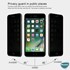 Microsonic Apple iPhone SE 2022 Privacy 5D Gizlilik Filtreli Cam Ekran Koruyucu Siyah 2