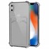 Microsonic Apple iPhone X Card Slot Shock Kılıf Siyah 1