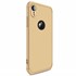 Microsonic Apple iPhone XR 6 1 Kılıf Double Dip 360 Protective Gold 2