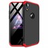 Microsonic Apple iPhone XR 6 1 Kılıf Double Dip 360 Protective Siyah Kırmızı 1