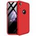 Microsonic Apple iPhone XR 6 1 Kılıf Double Dip 360 Protective Kırmızı 1