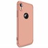 Microsonic Apple iPhone XR 6 1 Kılıf Double Dip 360 Protective Rose Gold 2