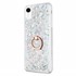 Microsonic Apple iPhone XR Kılıf Glitter Liquid Holder Gümüş 2