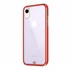 Microsonic Apple iPhone XR Kılıf Laser Plated Soft Kırmızı 2
