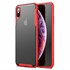 Microsonic Apple iPhone XS Kılıf Frosted Frame Kırmızı 1