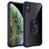 Microsonic Apple iPhone XS Max Kılıf Grande Clear Ring Holder Lacivert 1