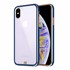 Microsonic Apple iPhone XS Max Kılıf Laser Plated Soft Lacivert 1