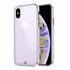 Microsonic Apple iPhone XS Max Kılıf Laser Plated Soft Lila 1