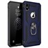 Microsonic Apple iPhone XS Max Kılıf Military Ring Holder Lacivert 1