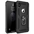 Microsonic Apple iPhone XS Max Kılıf Military Ring Holder Siyah 1
