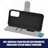 Microsonic Huawei P Smart 2021 Kılıf Fabric Book Wallet Gri 3