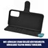 Microsonic Samsung Galaxy M12 Kılıf Fabric Book Wallet Siyah 3