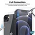 Microsonic Full Body Temperli Cam Ekran Koruyucu iPhone 13 Ön Arka 4