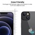 Microsonic Full Body Temperli Cam Ekran Koruyucu iPhone 13 Mini Ön Arka 5