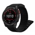 Microsonic Garmin Fenix 5X Plus Titanium Kordon UltraFit Hasırlı Woven Siyah 1