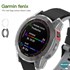 Microsonic Garmin Fenix 6X Pro Kılıf 360 Full Round Soft Silicone Şeffaf 5