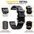 Microsonic Garmin Enduro 2 Kordon Quick Fit Strap Band Siyah 8