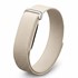Microsonic Google Fitbit Air Kordon Hasırlı Kordon Woven Sport Loop Bej 1