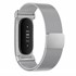 Microsonic Google Fitbit Air Kordon Milanese Loop Kordon Gümüş 2