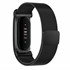 Microsonic Google Fitbit Air Kordon Milanese Loop Kordon Siyah 2