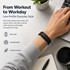 Microsonic Google Fitbit Air Kordon Silicone Sport Band Lila 7
