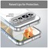 Microsonic Google Pixel 11 Pro Kılıf MagSafe Clear Sararmaz Şeffaf 3