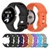 Microsonic Google Pixel Watch Kordon Silicone Sport Band Lila 7