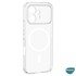 Microsonic Honor 600 5G Kılıf MagSafe Clear Sararmaz Şeffaf 2