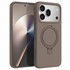 Microsonic Honor 600 Pro 5G Kılıf Aura Stant MagSafe Kahverengi 1