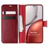 Microsonic Honor Magic 8 Lite Kılıf Delux Leather Wallet Kırmızı 1