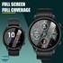 Microsonic Huawei Honor Magic Watch 2 42mm Tam Kaplayan Temperli Cam Full Ekran Koruyucu Siyah 5