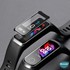 Microsonic Huawei Band 4 Tam Kaplayan Temperli Cam Full Ekran Koruyucu Siyah 3