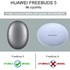 Microsonic Huawei FreeBuds 5 Mat Silikon Kılıf Açık Yeşil 2