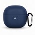 Microsonic Huawei FreeBuds 7 Mat Silikon Kılıf Lacivert 1