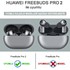 Microsonic Huawei FreeBuds Pro 2 Kılıf Askılı Mat Silikon Lacivert 3