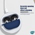 Microsonic Huawei FreeBuds Pro 4 Kılıf Askılı Mat Silikon Koyu Yeşil 6