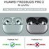 Microsonic Huawei FreeBuds Pro 3 Kılıf Askılı Mat Silikon Siyah 2