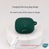 Microsonic Huawei FreeBuds SE 3 Kılıf Askılı Mat Silikon Beyaz 6