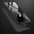 Microsonic Huawei Honor 10 Lite Kılıf Double Dip 360 Protective Siyah 5